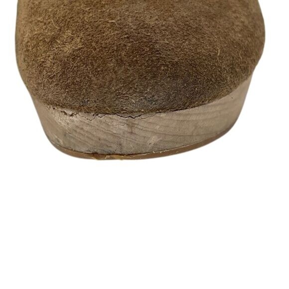 Madewell Benny Chelsea Clog In Suede Boot Size Women’s US 8, color pecan shell - Picture 16 of 16